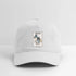 Life is dead. Jerry's Smokin' Something Grateful Dead Stealie Dad Hat - white